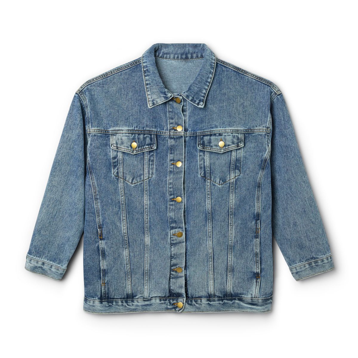 womens denim jacket timeless wardrobe icon